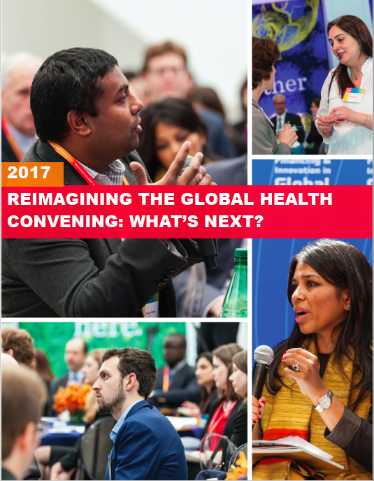 Reimagining the global health convening cover